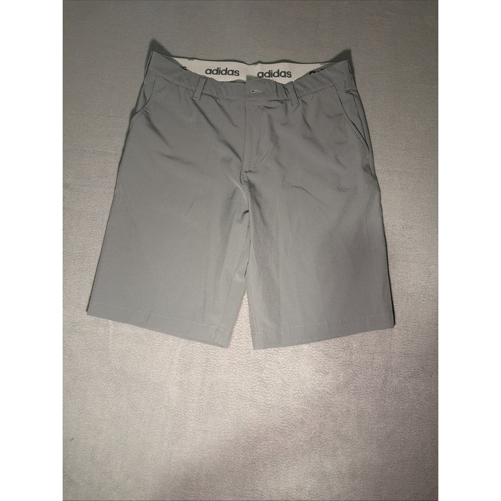 Adidas Men's Golf Shorts Size 34, Gray.